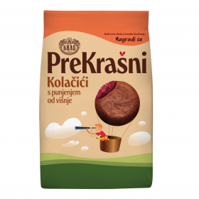 Kolačići s punjenjem od višnje 220g