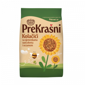Kolačići sa sjemenkama suncokreta i sezamom 200g