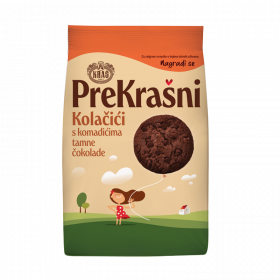 Kolačići s komadićima tamne čokolade 220g
