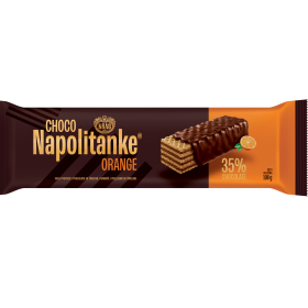 Choco Napolitanke 108g Naranča