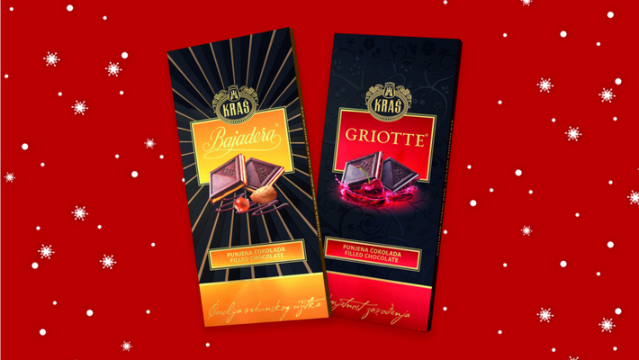 Blagdanski asortiman - Bajadera i Griotte čokolade