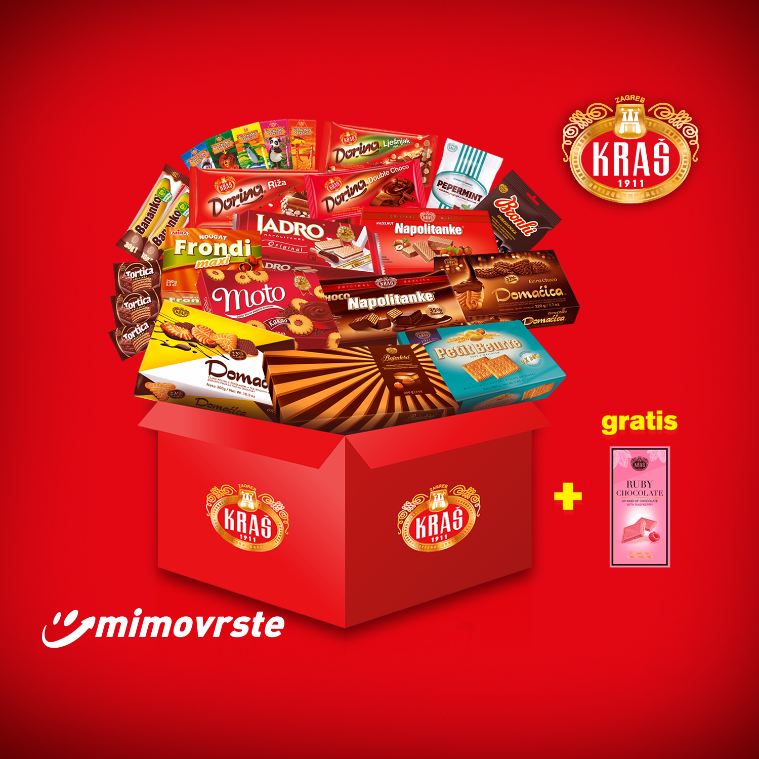 KRAŠ SKUPAJ V VSEM PREMIUM SLADKI PAKET KRAŠ SKUPAJ V VSEM PREMIUM SLADKI PAKET