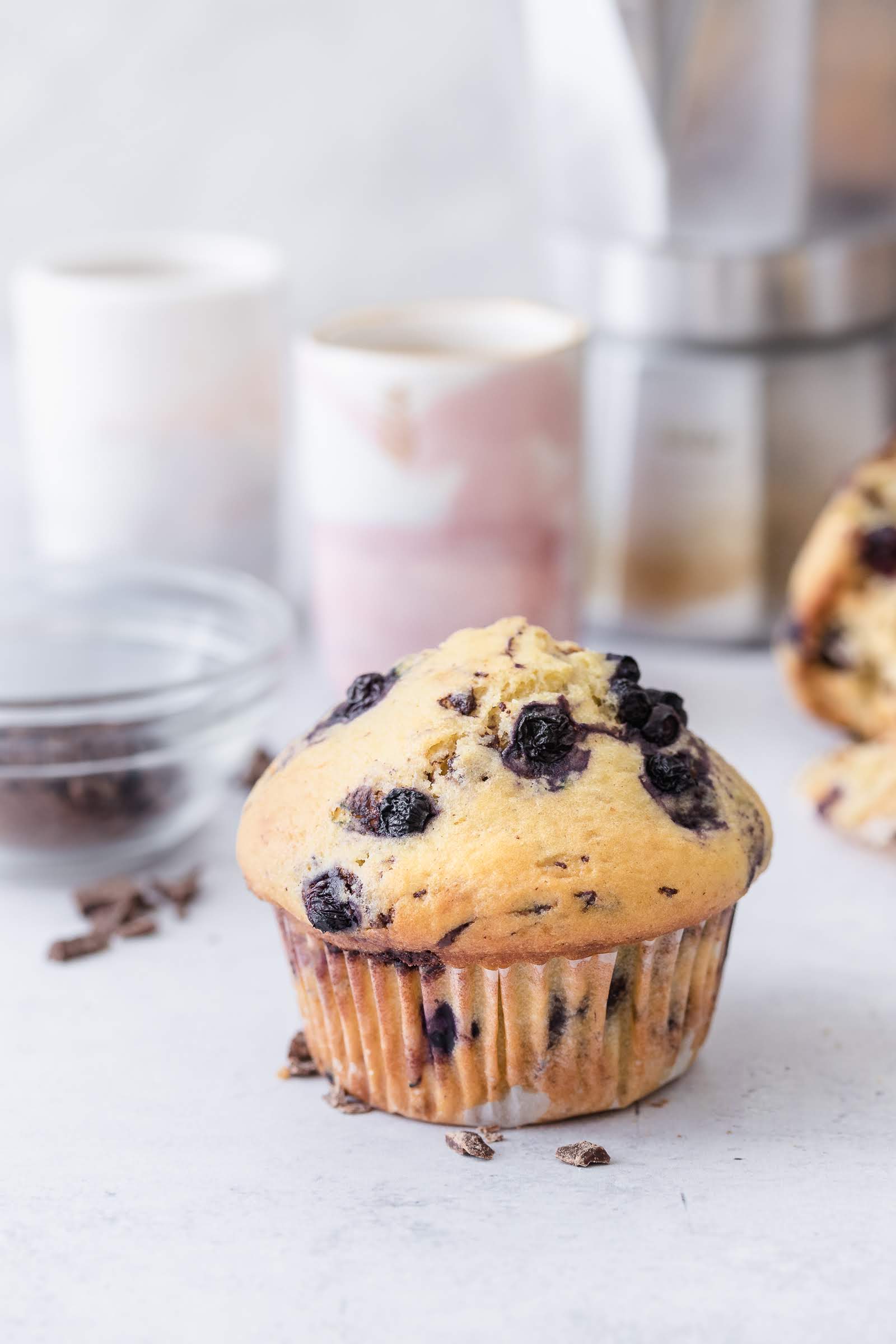 Muffini s borovnicama i čokoladom Muffini s borovnicama i čokoladom