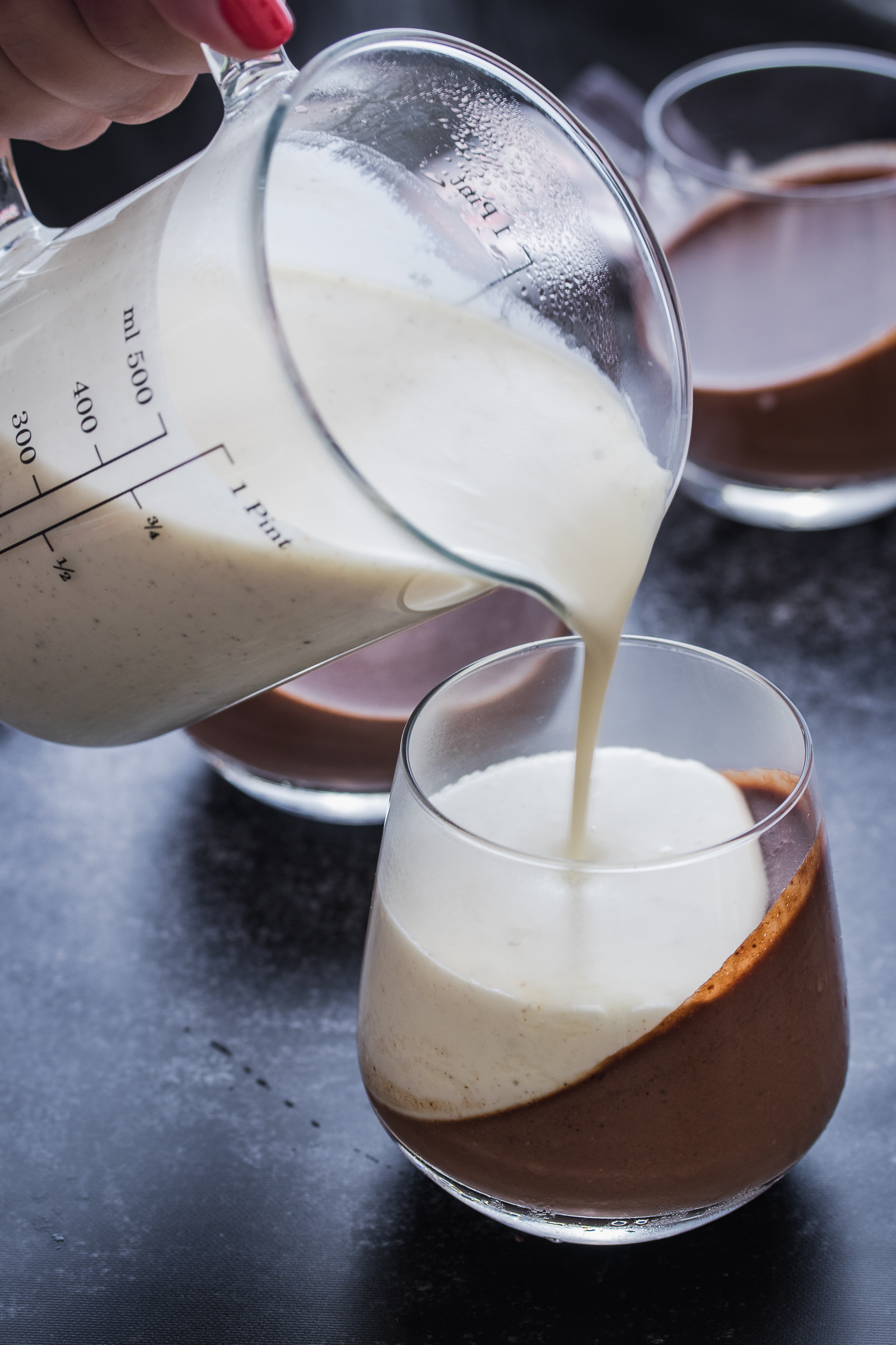 Dvobojna panna cotta Dvobojna panna cotta