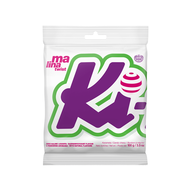 Ki-Ki Twist malina  karamela